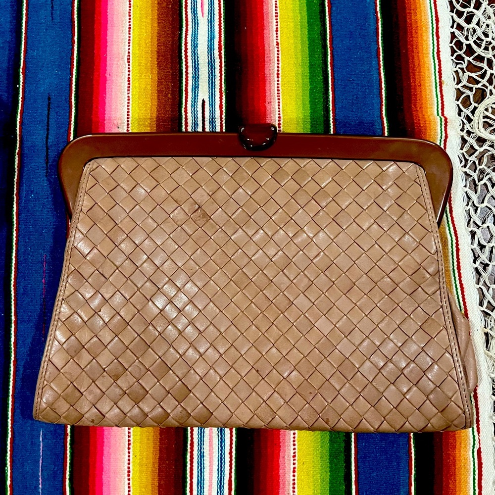 Bottega Veneta leather handbag